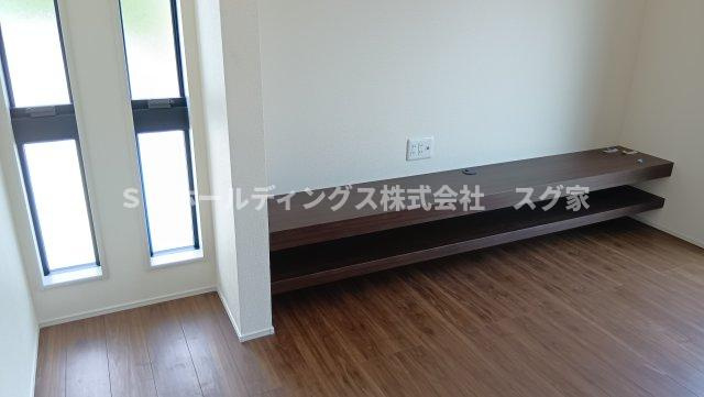 南丹市園部町城南町新築戸建て住宅の居間・リビング