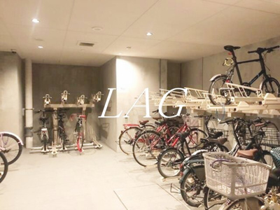 【その他共用部分】 | ライオンズ浅草橋ミレス | 駐輪場です。