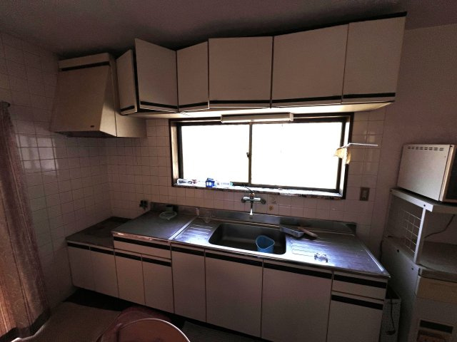 津山口　中古住宅　3DK＋事務所のキッチン