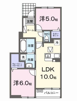 ローラン　コートの間取り