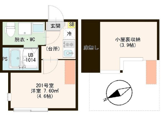 Tクラシア篠崎の間取り