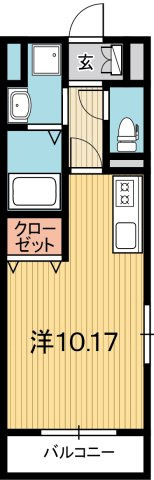 COCO北本町の間取り