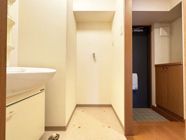 COCO北本町の洗面所