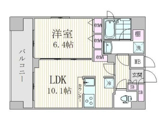 【間取り】 | エスジーコート三ノ輪 | 間取りです。