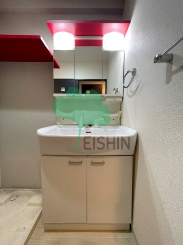 アジリア博多イーストの洗面所|シンプルで使いやすい洗面台です！