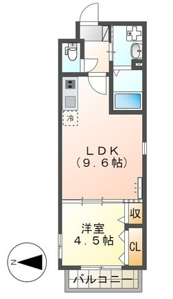 ボナール三橋の間取り