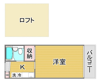 【間取り】 | シャンブルドット二子玉川 | 間取りです。
