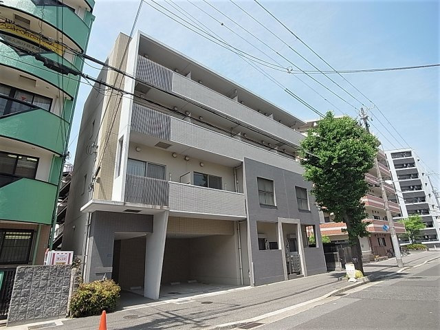 ルミエール兵庫の外観|外観タイル貼りで綺麗です