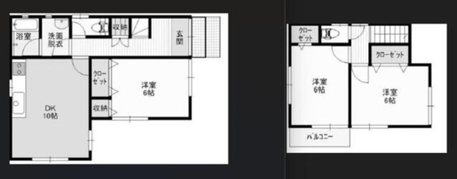 【間取り】 | 高崎市剣崎町　中古住宅