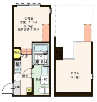 【間取り】 | ハーモニーテラス北小岩Ⅳ