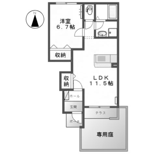 【間取り】 | ヴィサージュ　彩　