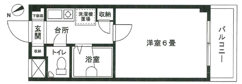 深川富岡三番館の間取り