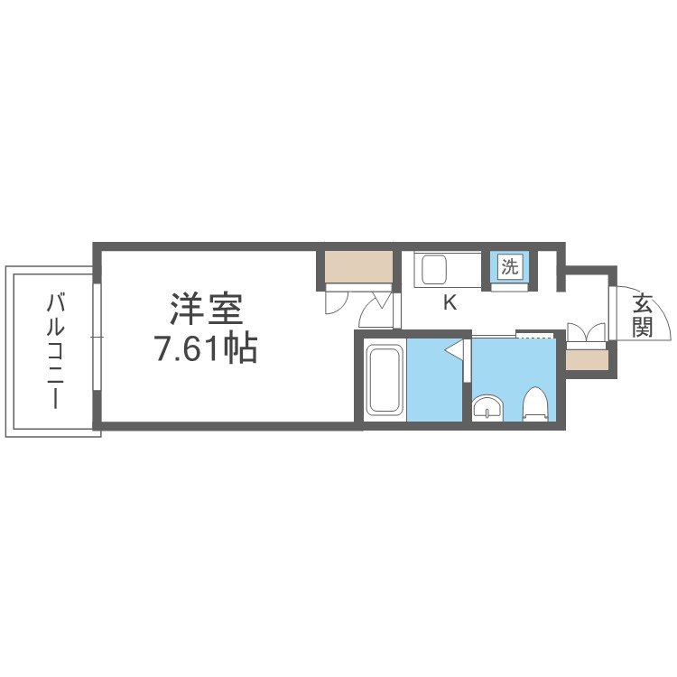 プライマル大阪天満宮の間取り
