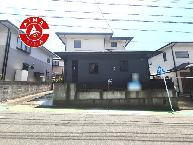 福岡市東区舞松原6丁目の外観|デザイン性のある外観です。