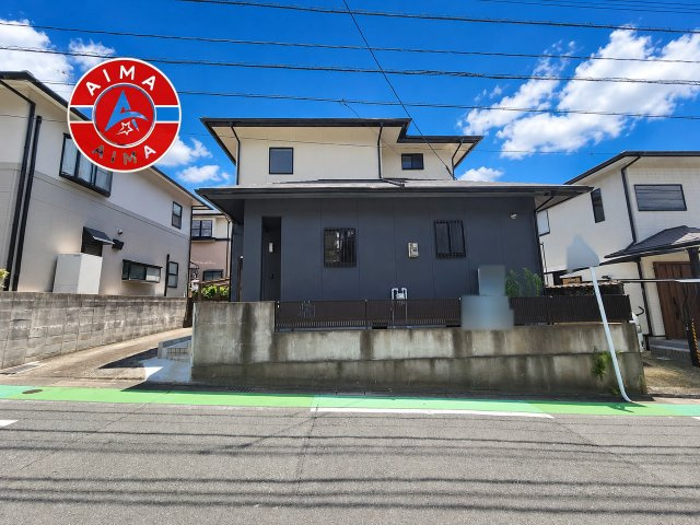 福岡市東区舞松原6丁目の外観|デザイン性のある外観です。