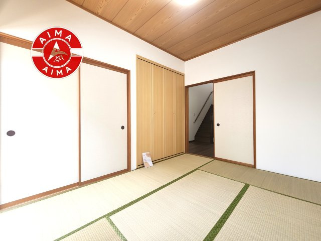福岡市東区舞松原6丁目の和室|将来的に、琉球畳を引きまして和室風にすることも可能です。