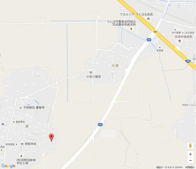 フォンターナEST・Ⅰの地図
