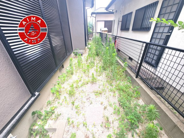 福岡県福岡市南区柳河内１丁目　1棟の庭|お庭で自由な時間を過ごせます。