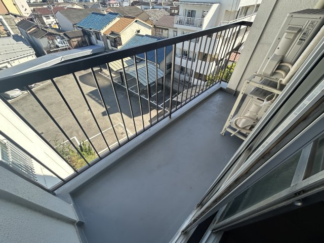 マンションなぎさのバルコニー