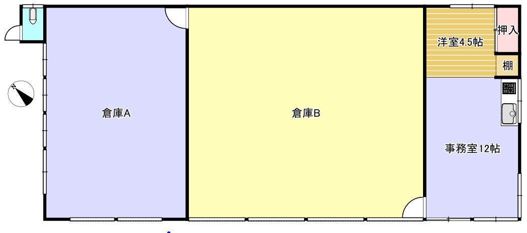 ひたちなか市津田B区画の間取り