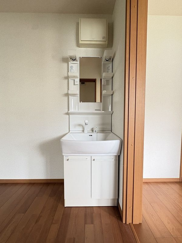 ちとせ荘の独立洗面台
