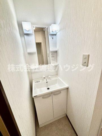 寝屋川市大利元町テラスハウスの洗面所