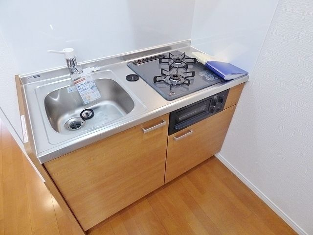川口市芝２丁目のアパートのキッチン