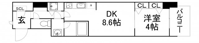 【間取り】 | スプランディッド淀屋橋DUE