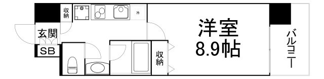 【間取り】 | アーバンエース夕陽丘パル