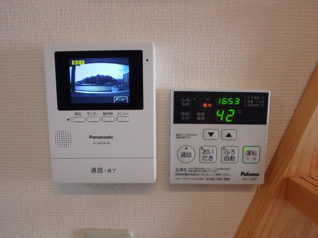 クレストウッドのセキュリティ|松島　クレストウッド　1R+ロフト　TVモニターホン