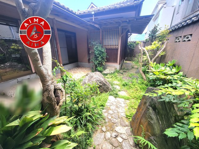 福岡市早良区早良4丁目の庭|お庭で自由な時間を過ごせます。