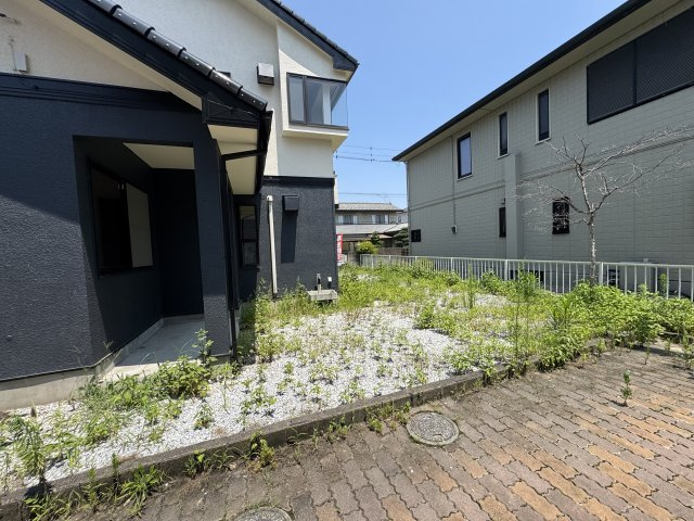 高崎市新町　中古住宅の庭|高崎市新町　中古住宅