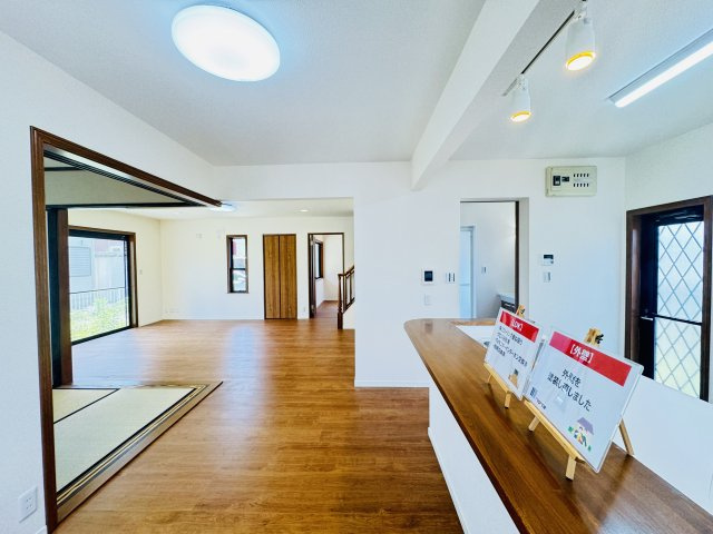 高崎市新町　中古住宅の居間・リビング|高崎市新町　中古住宅