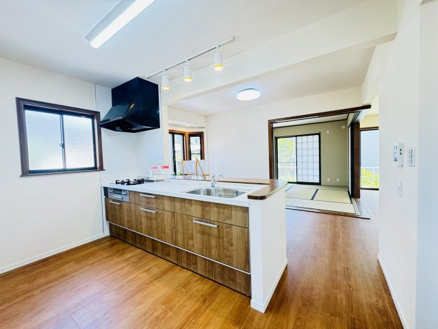 高崎市新町　中古住宅のキッチン|高崎市新町　中古住宅
