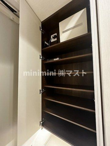 パークフラッツ弁天町駅前の収納