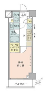 【間取り】 | ザ・パークワンズ目黒不動前