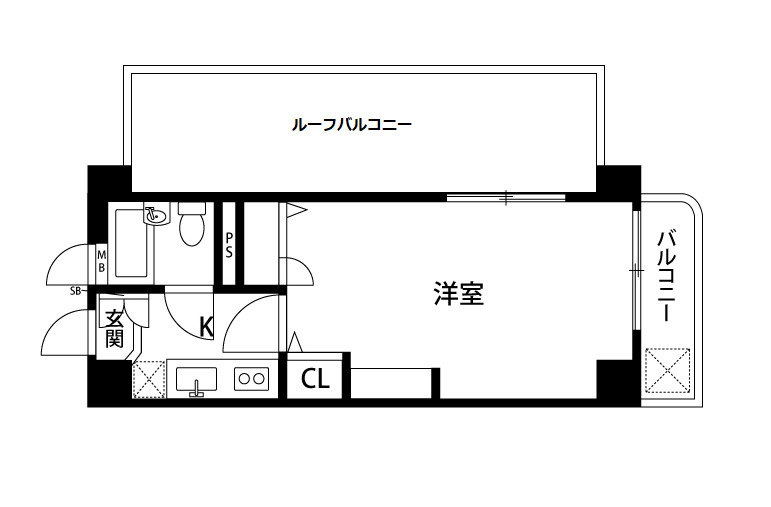 ルース中野の間取り