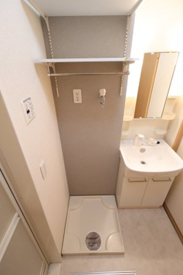 【設備】 | アムールエステート | 室内洗濯機置場