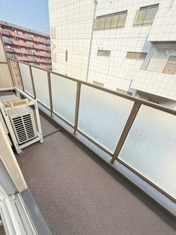 天王寺パークマンションのバルコニー