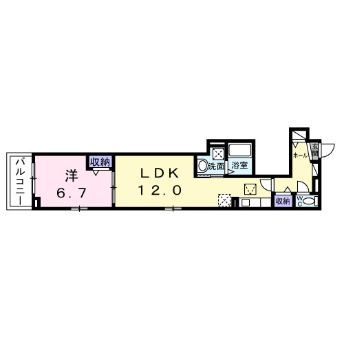 ヒカルサ泉大津条南町の間取り
