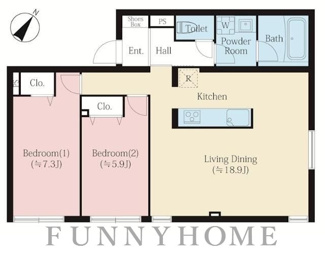 【間取り】 | ＭＡＩＳＯＮ　ＹＵＴＥＮＪＩ