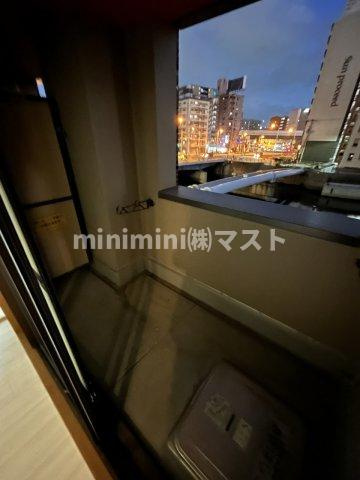 メゾンリビエールのバルコニー