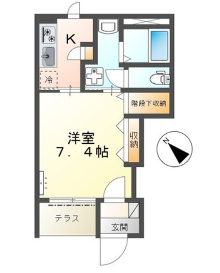 トワールの間取り