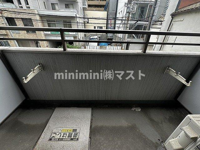 エスリード梅田西第3のバルコニー