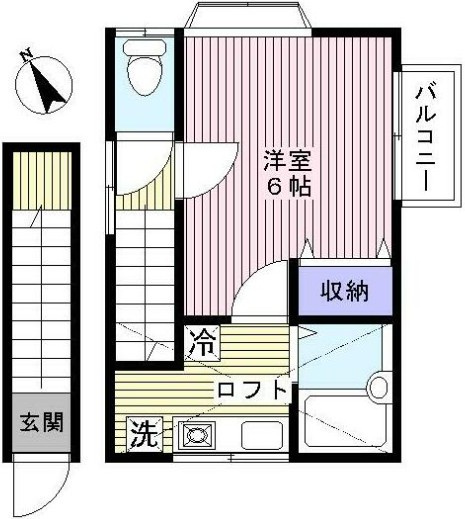 エスティーハイツの間取り
