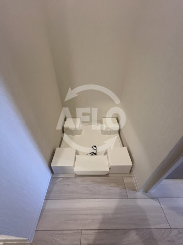 パークフラッツ弁天町駅前の設備|ミッドフラッツ弁天町駅前　洗濯機置き場