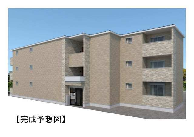 ヒカルサ泉大津条南町の外観パース