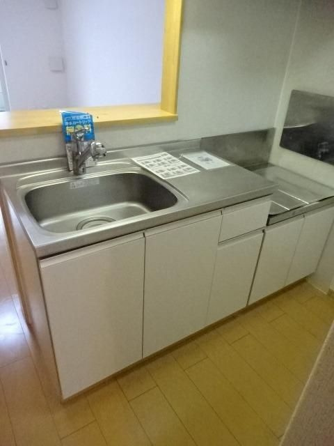 グリーンヒルⅡのキッチン