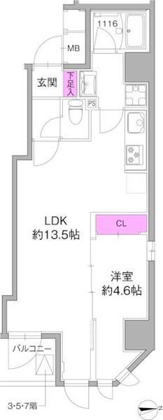 ＡＺＥＳＴ浅草の間取り