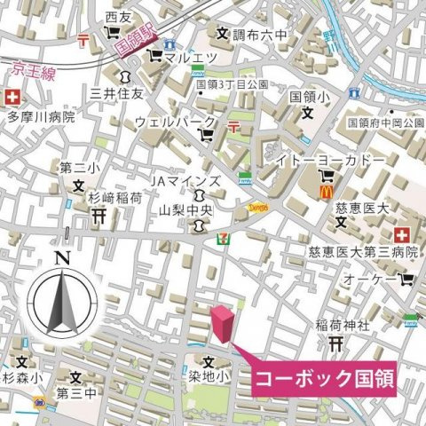 コーボック国領の地図
